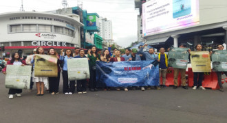 Mahasiswa Bela Polri dari Isu 'Partai Coklat'