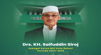 KH Saifudin Siroj Jabat Ketua MUI Kota Bekasi