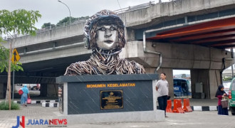 700 Knalpot Brong Jadi Simbol Monumen Keselamatan 