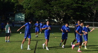 Tiba di Jayapura, Persib Langsung Gelar Latihan