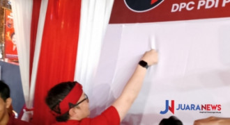 Kader Cap Jempol Darah Dukung Kembali Megawati 