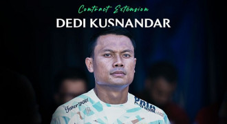 Persib Perpanjang Kontrak Dado Berdurasi 2 Tahun