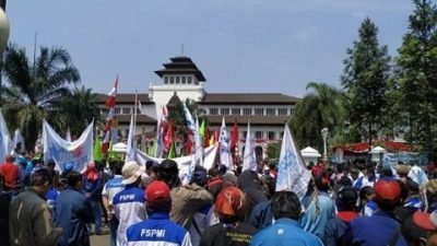 Sejumlah serikat buruh di Jawa Barat akan menggelar aksi unjuk rasa dalam rangka peringatan Hari Buruh Internasional (Mayday), Kamis (1/5/2025).