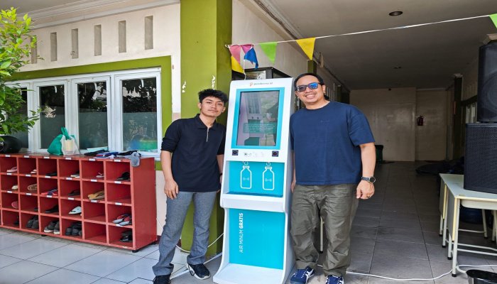 Penderma.id yang berfokus pada penyediaan fasilitas air bersih,terutama Fasilitas Air Minum Gratis, berkolaborasi dengan perusahaan teknologi