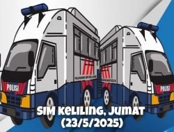 Layanan SIM Keliling Kota Bandung & Cimahi Jumat 23 Mei 2025