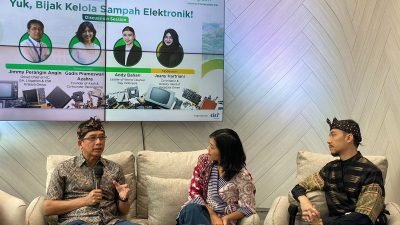 erafone, bagian dari Erajaya Digital, dalam diskusi Yuk, Bijak Kelola Sampah Elektronik yang diselenggarakan oleh Erajaya Digital bekerja sama dengan Katadata Green, di Bandung, Kamis (12/6/2025)