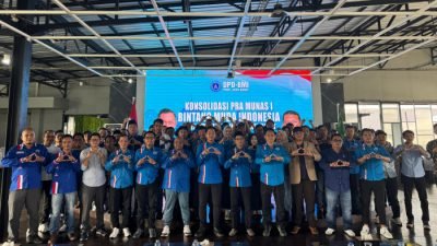 Kantor DPRD Jabar menjadi saksi konsolidasi Pra-Munas I Bintang Muda Indonesia (BMI), organisasi sayap Partai Demokrat, Sabtu (31/5/2025).