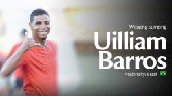 Tim Persib Bandung kembali memperkenalkan pemain anyarnya, Uilliam Barros, jelang bergulirnya kompetisi Liga 1 2025-2026, Jumat (27/6/2025).
