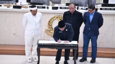 Gubernur Jabar dan DPRD Teken Kesepakatan Perubahan KUA-PPAS 2025