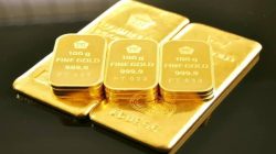 Harga emas batangan PT Aneka Tambang Tbk (Antam) pada perdagangan Sabtu (30/8/2025) terus melompat tinggi di level Rp1.980.000 per gram.