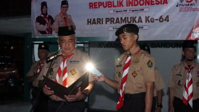 Saeful Bachri Pimpin Ucapan Janji Pramuka, Ajak Generasi Muda Siap Hadapi Masa Depan