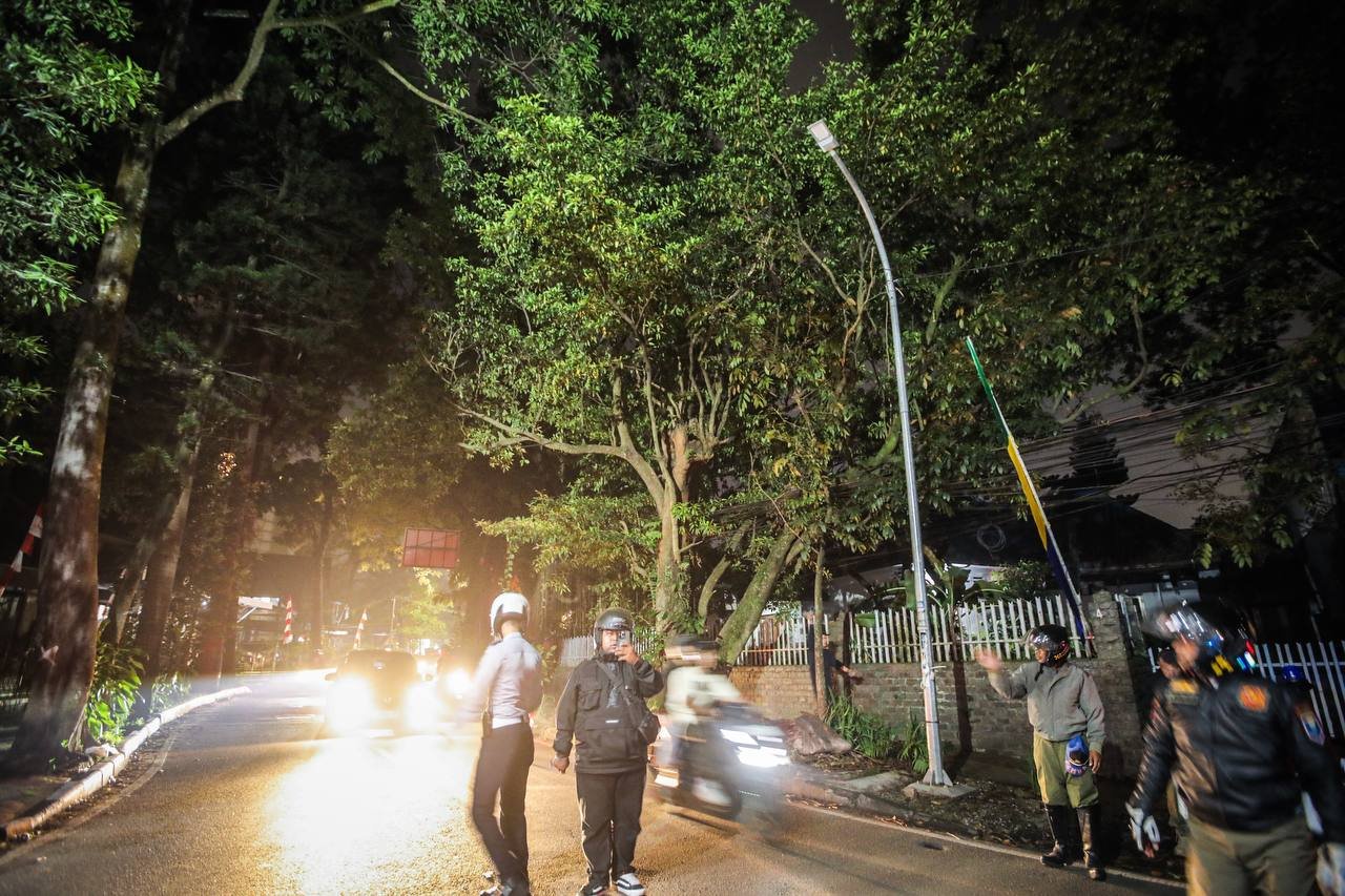 Sejumlah PJU di Kota Bandung Padam Akibat Ulah Pencuri