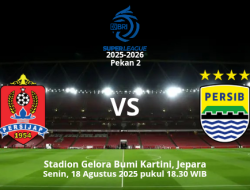 Persijap Jepara vs Persib Bandung: Lanjutkan Tren Kemenangan