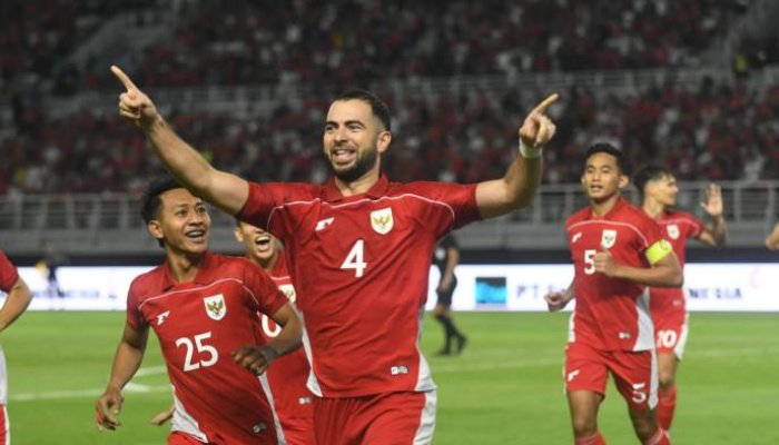 Timnas Indonesia membantai timnas Taiwan 6-0 pada laga persahabatan internasional di Stadion Gelora Bung Tomo, Surabaya, Jumat (6/9/2025).