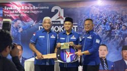 Peringatan Hari Ulang Tahun (HUT) ke-24 Partai Demokrat Kab. Bandung berlangsung dengan penuh semangat dan kebersamaan.