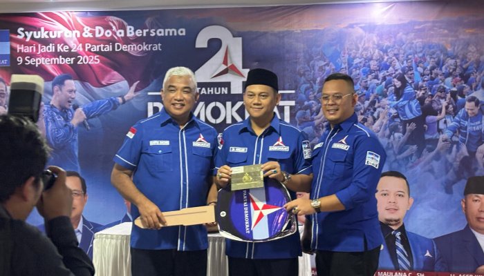 Peringatan Hari Ulang Tahun (HUT) ke-24 Partai Demokrat Kab. Bandung berlangsung dengan penuh semangat dan kebersamaan.