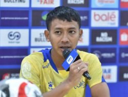 Beckham Putra Senang Pertama jadi Kapten Tim Bawa Persib Raih Kemenangan