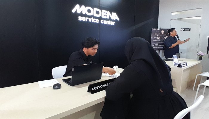 Perluas Jangkauan, Modena Buka Service Center Resmi di Bandung