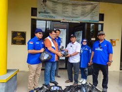 Anggota DPRD Jabar A Yamin Tinjau Lokasi Banjir di Cisolok Sukabumi