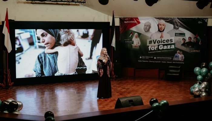 IBS Foundation kembali menunjukkan komitmennya dalam misi kemanusiaan global dengan menggelar kampanye Voices for Gaza.