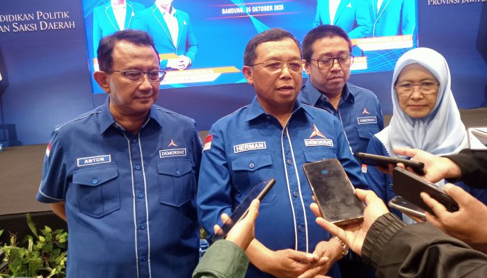 Menyongsong Pemilu 2028, DPD Partai Demokrat Jabar mengelar Pendidikan Politik Badan Saksi Daerah yang diikuti para kader dari 27 DPC.