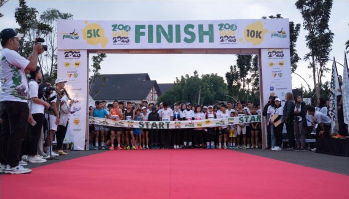 Rayakan HUT ke-5, Lembang Park dan Zoo Gelar ZOORUN Bertema Konservasi Alam