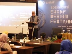 Saeful Bachri Buka Sosialisasi Ekraft Desain Festival dan Workshop Design Branding