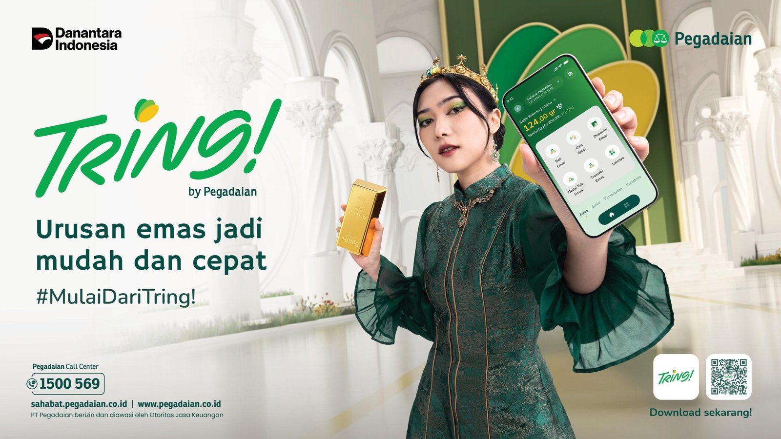 Tring! Dorong Kinerja Bullion Bank Pegadaian Jabar dalam Satu Genggaman