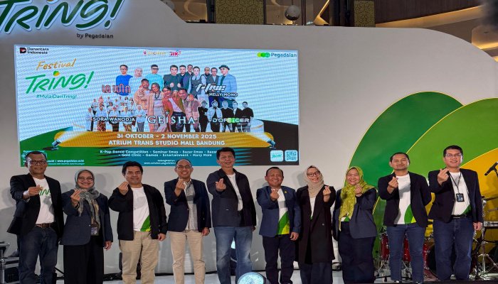 Festival Tring! Meriahkan Akhir Pekan Bandung dengan Musik, Emas dan Inovasi Keuangan Digital