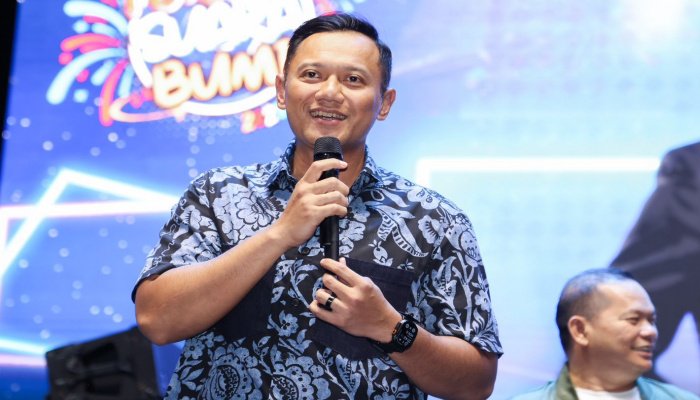 Menteri Koordinator Bidang Infrastruktur dan Pembangunan Kewilayahan, AHY menghadiri Pesta Rakyat 2 di Kota Manado, Sulawesi Utara.