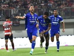Hodak Senang Persib Bandung Pesta Gol di Kandang Madura United 