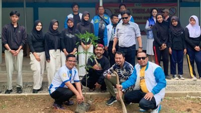 KNPI Jabar Gandeng Pelajar, Komunitas Lingkungan Sosialisasi Kebudayaan dan Tanam Pohon