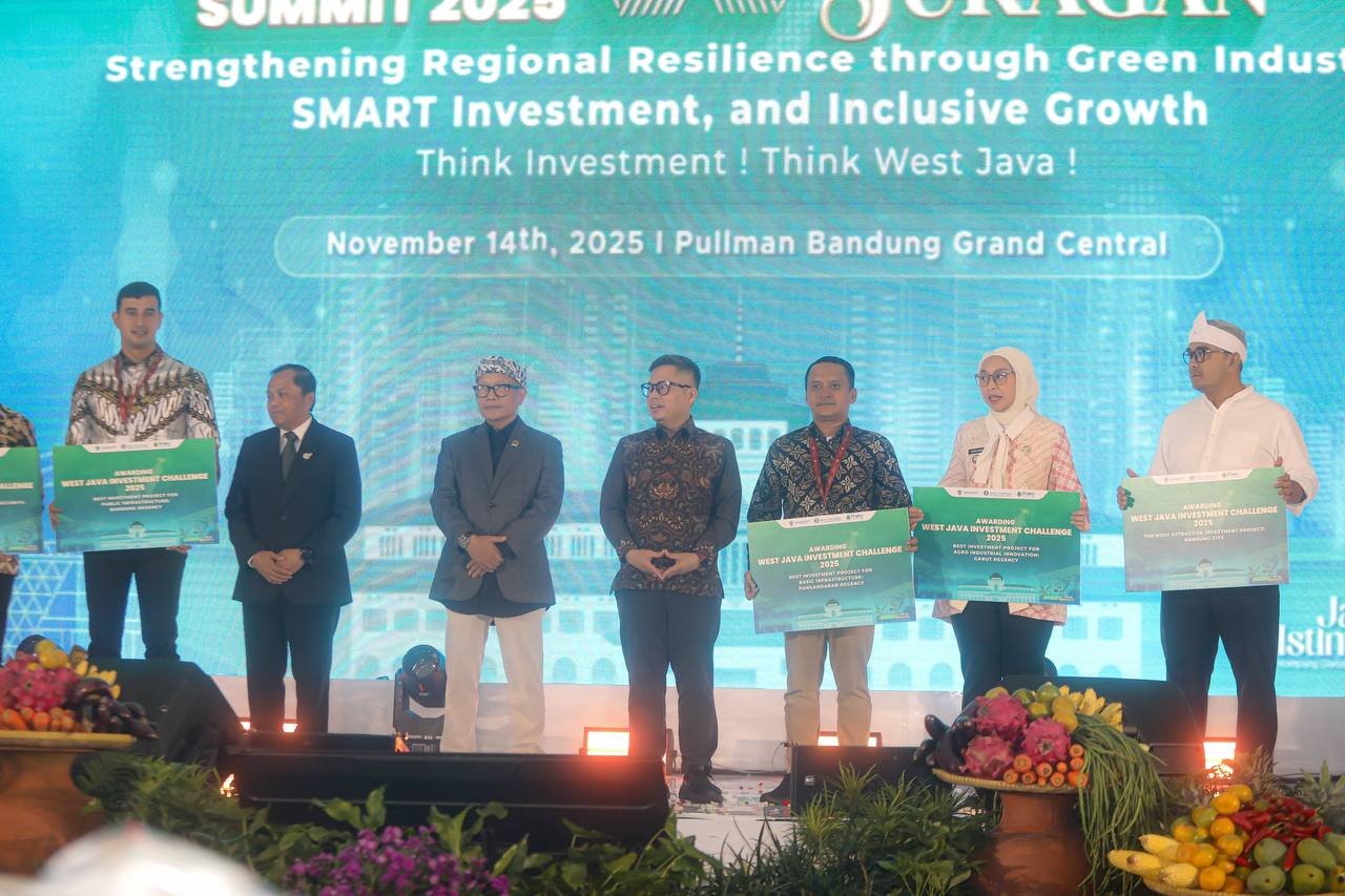 Kota Bandung Raih Penghargaan ‘The Most Attractive Investment Project’ di WJIS 2025