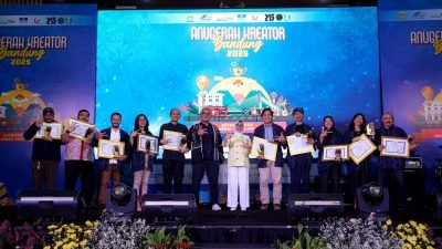 Pemkot Bandung Anugerahi 10 Kreator Terbaik