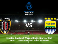 BALI UNITED vs PERSIB BANDUNG: Jaga Rekor Kemenangan