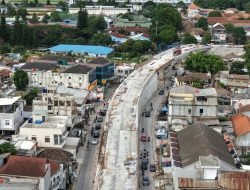 Atasi Kemacetan Andir, Progres Flyover Nurtanio Sudah 65 Persen dan Siap Tuntas 2025