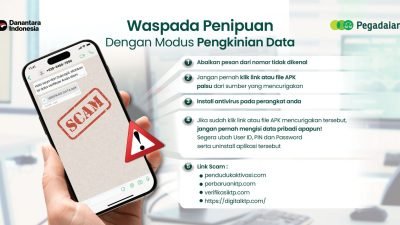 Marak Modus Scamming Melalui OTP dan Instal APK, Pegadaian Imbau Masyarakat Tetap Waspada