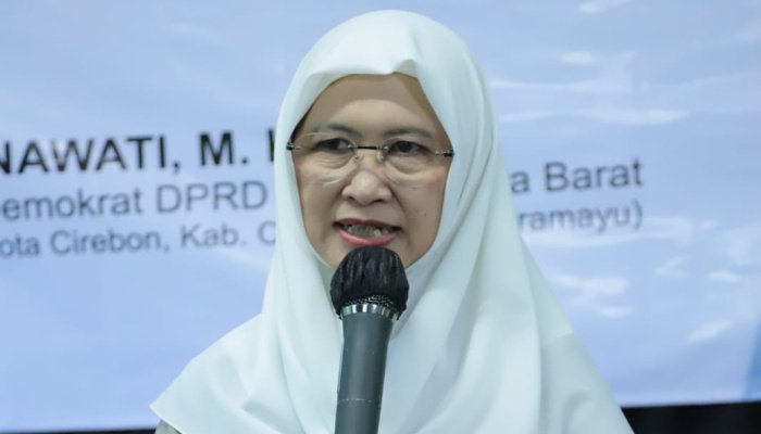 Anggota DPRD Jabar Hj Ratnawati, menaruh perhatian besar pada penguatan sektor pertanian di wilayah agraris seperti Indramayu dan Cirebon.