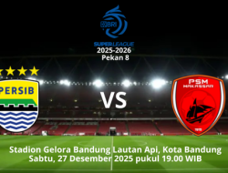 Ini Susunan Pemain Persib Bandung vs PSM Makassar