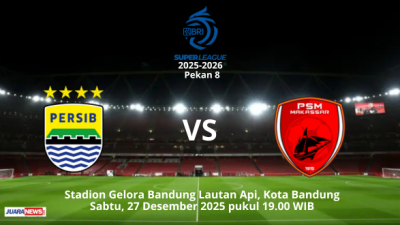 Ini Susunan Pemain Persib Bandung vs PSM Makassar