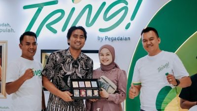 Mudahkan Investasi Emas dalam Genggaman, Pegadaian Jabar Luncurkan Aplikasi Tring!