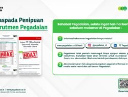 Waspada Penipuan Lowongan Kerja, Pegadaian Jabar Imbau Masyarakat Lebih Selektif