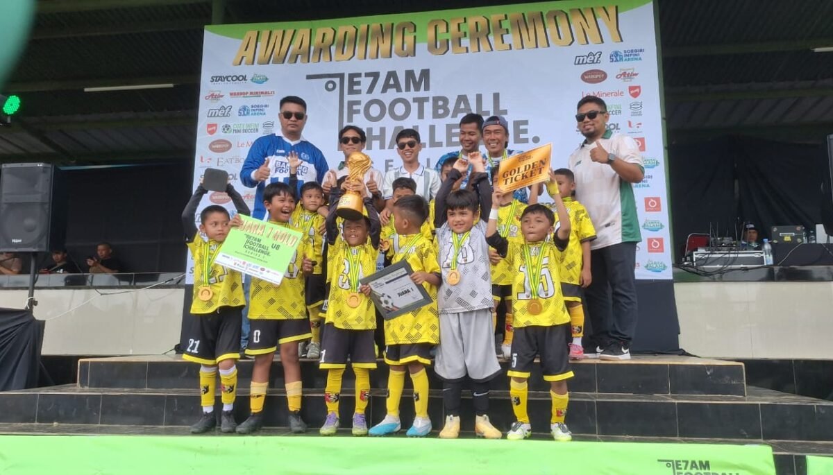 Pembinaan Usia Dini, E7AM Football Challenge Series 1 Resmi Digelar 