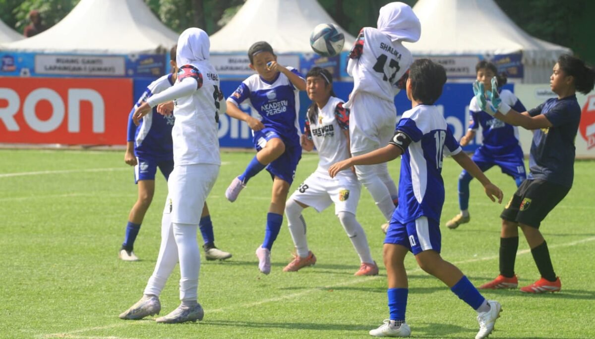 Taklukkan Saswco, Akademi Persib Putri Kembali Puncaki Klasemen Hydroplus Soccer League 2025/2026