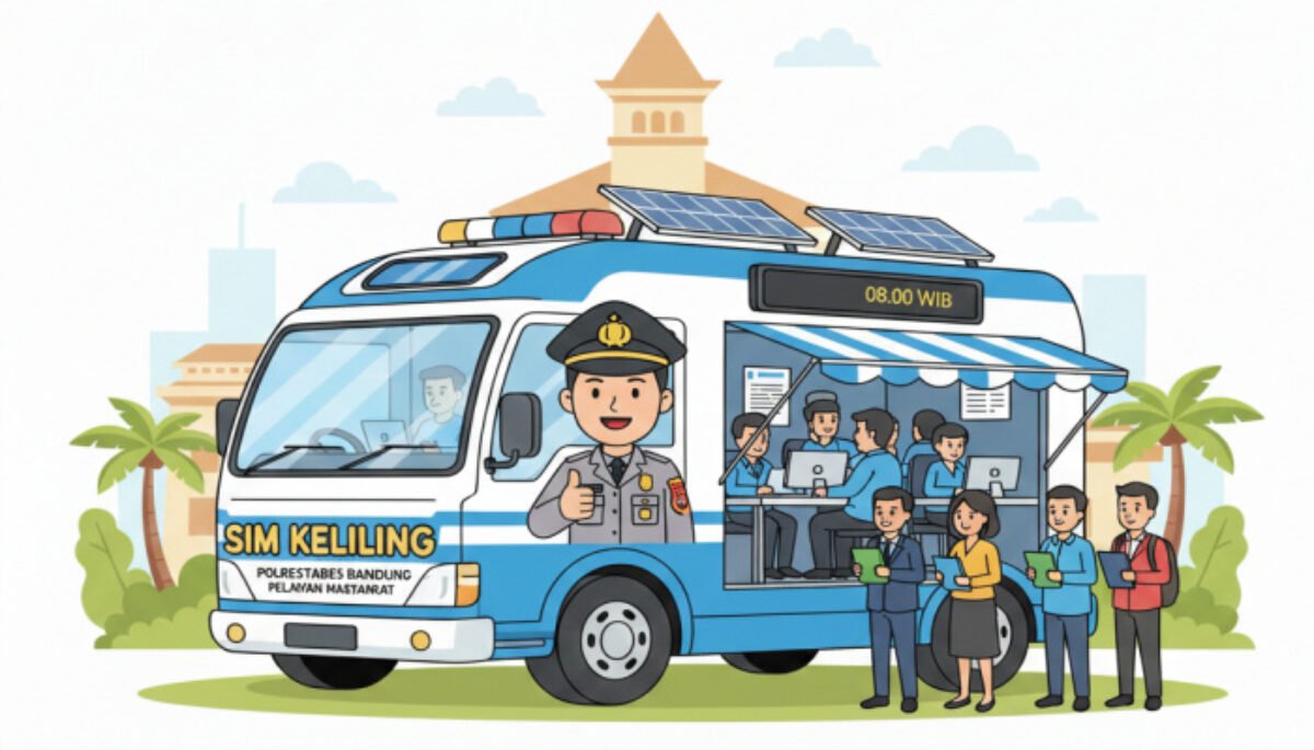 Mau Perpanjang SIM Tanpa Ribet ke Satpas? Cek 2 Titik Strategis di Bandung Hari Ini