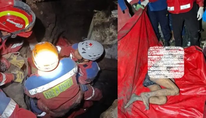 Dua orang dilaporkan tewas setelah tertimbun tanah galian dan reruntuhan beton dalam sebuah insiden yang terjadi pada Rabu (4/2/2026) malam.