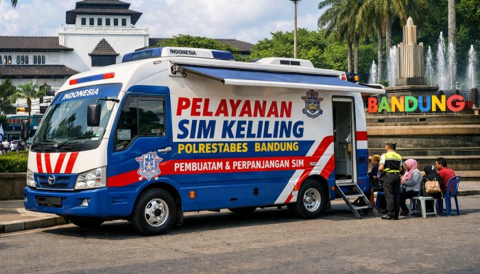 Kabar baik bagi warga Kota Kembang yang memiliki jadwal padat namun masa berlaku SIM-nya sudah hampir "kadaluwarsa". 