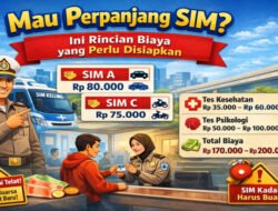 Mau Perpanjang SIM? Ini Rincian Biaya yang Perlu Disiapkan
