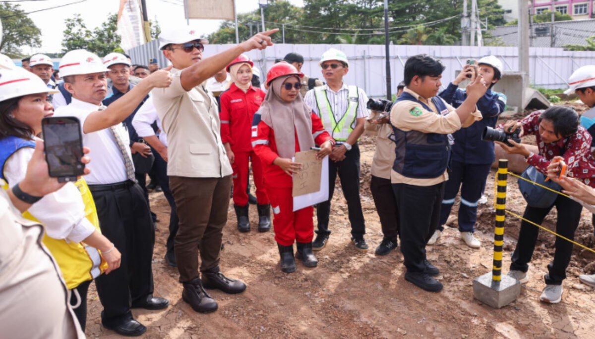 Meko Bidang Infrastruktur dan Pembangunan Kewilayahan, AHY meninjau Rumah Susun (Rusun) Universitas Sriwijaya (UNSRI) Kampus Palembang,