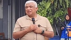 Saeful Bachri mengapresiasi turnamen bola basket antar pelajar SMP dan SMA/SMK yang digelar YPP MKP Balenda awal 2026.